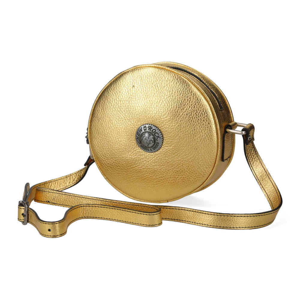 New Rock - MBAG063S5 Schoudertas - Goudkleurig